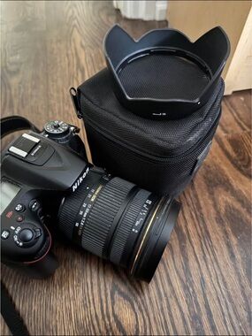 Nikon D7100 with Sigma Lens